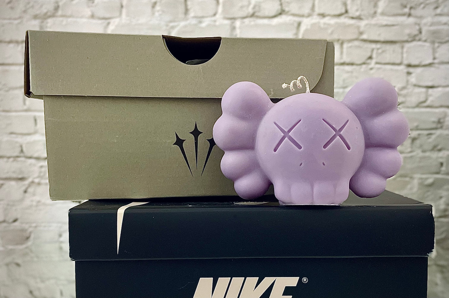 KAWS inspired candle